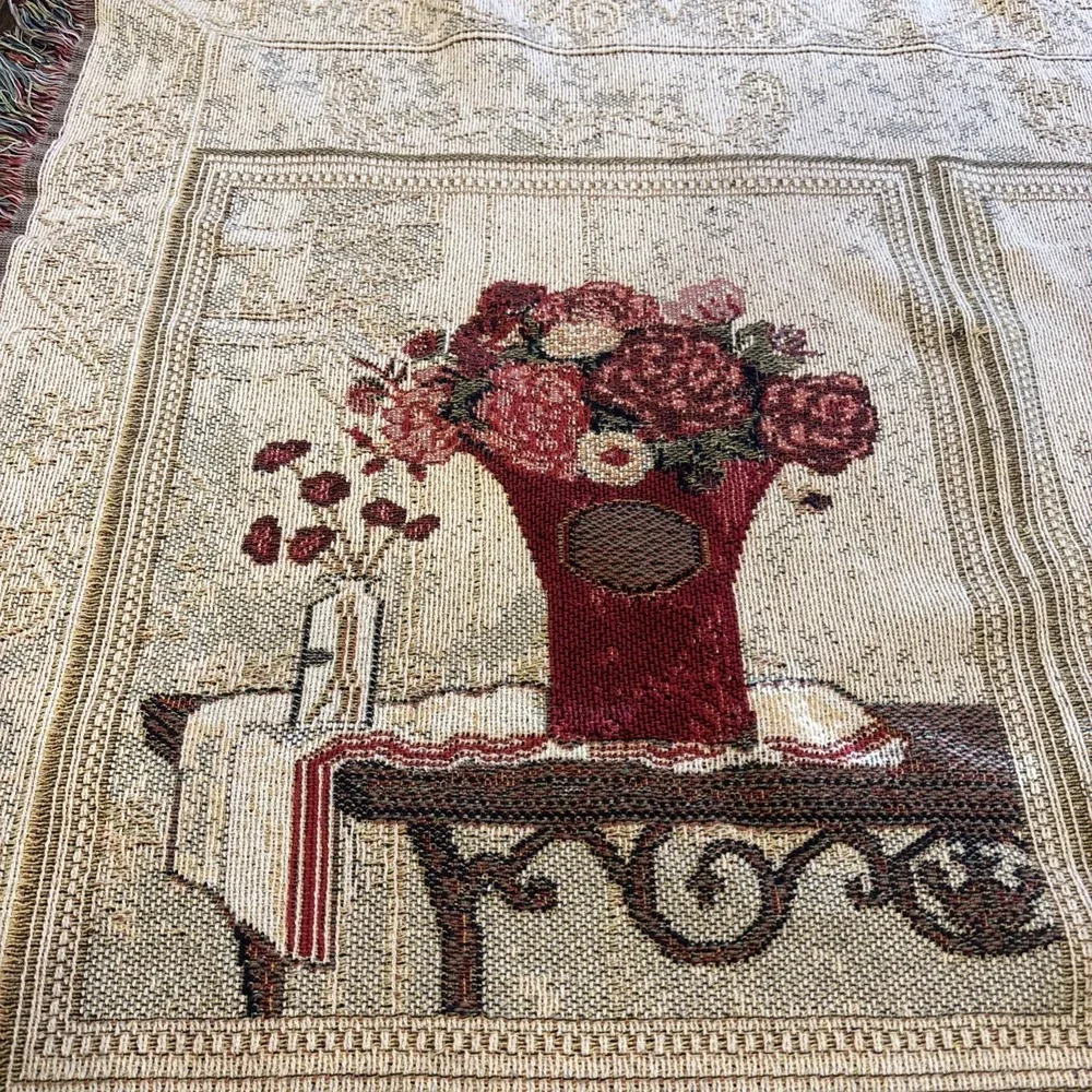 Flower Blanket Bouquet Tapestry Throw Wall Hanging‎ 60